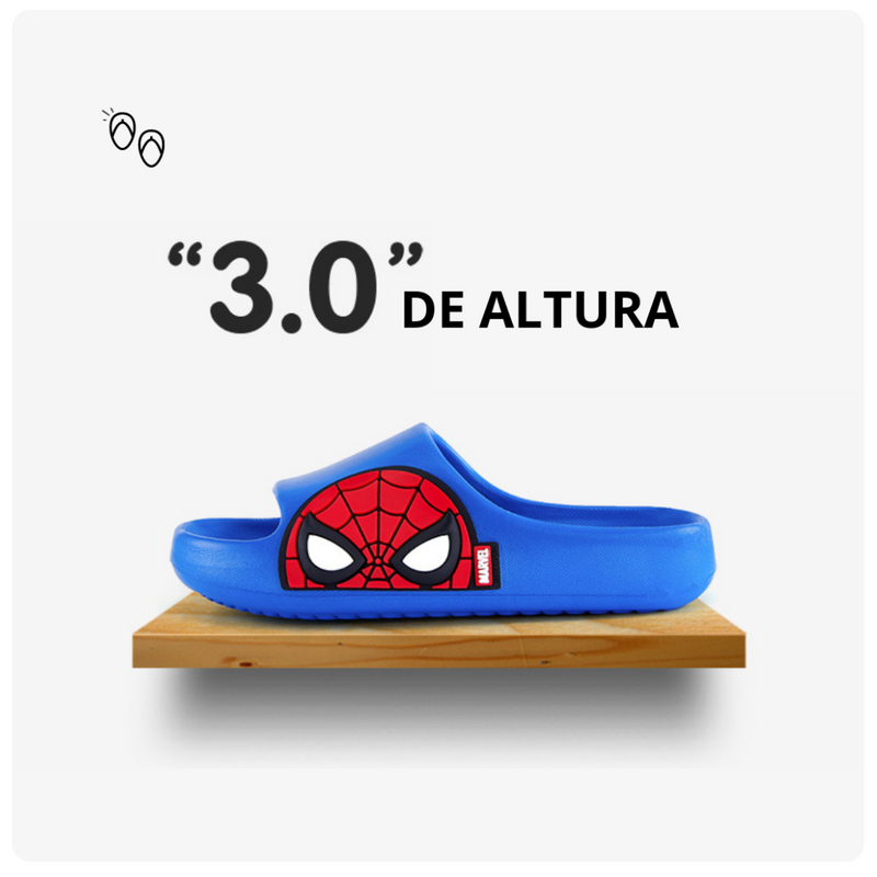 Chinelo Nuvem Infantil Homem-Aranha - Compre e ganhe