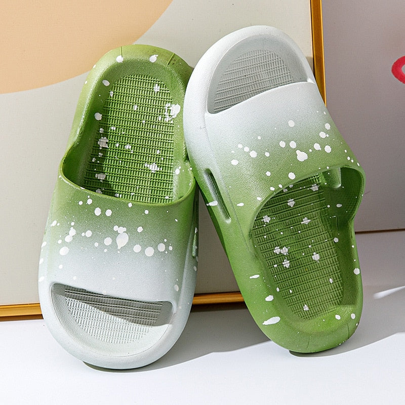 Chinelo Infantil Nuvem Paint