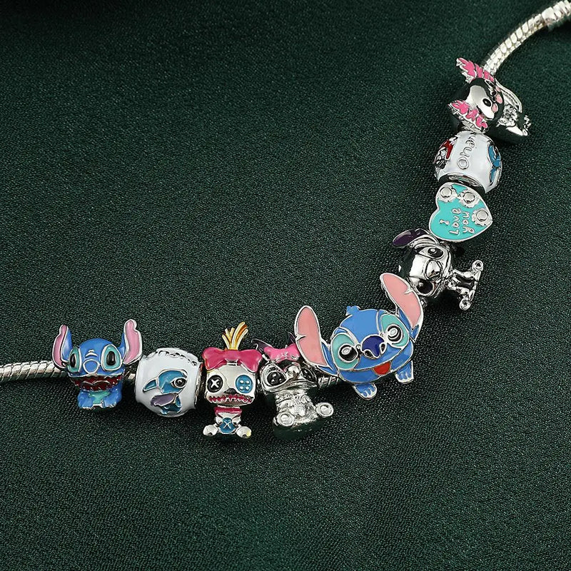 Pulseira Berloque - Lilo & Stitch