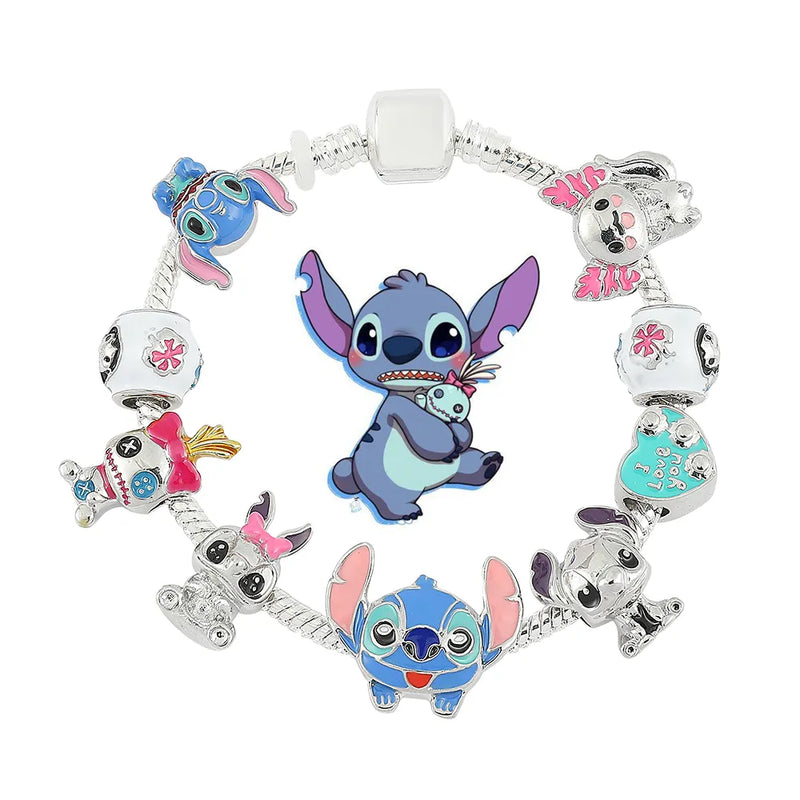 Pulseira Berloque - Lilo & Stitch