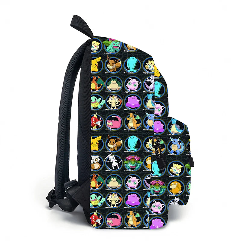 Kit Escolar Mochila e merendeira - Pokémon Go