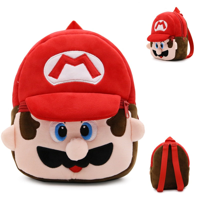 Mochila Escolar Super Mário Bros Infantil