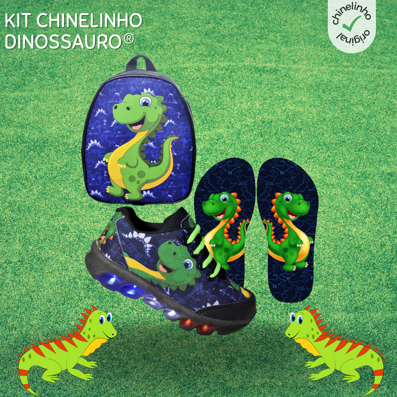 Kit Chinelinho - Dinossauro